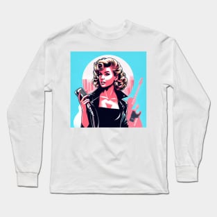 Bad Sandy! Hopelessly Devoted To You Long Sleeve T-Shirt